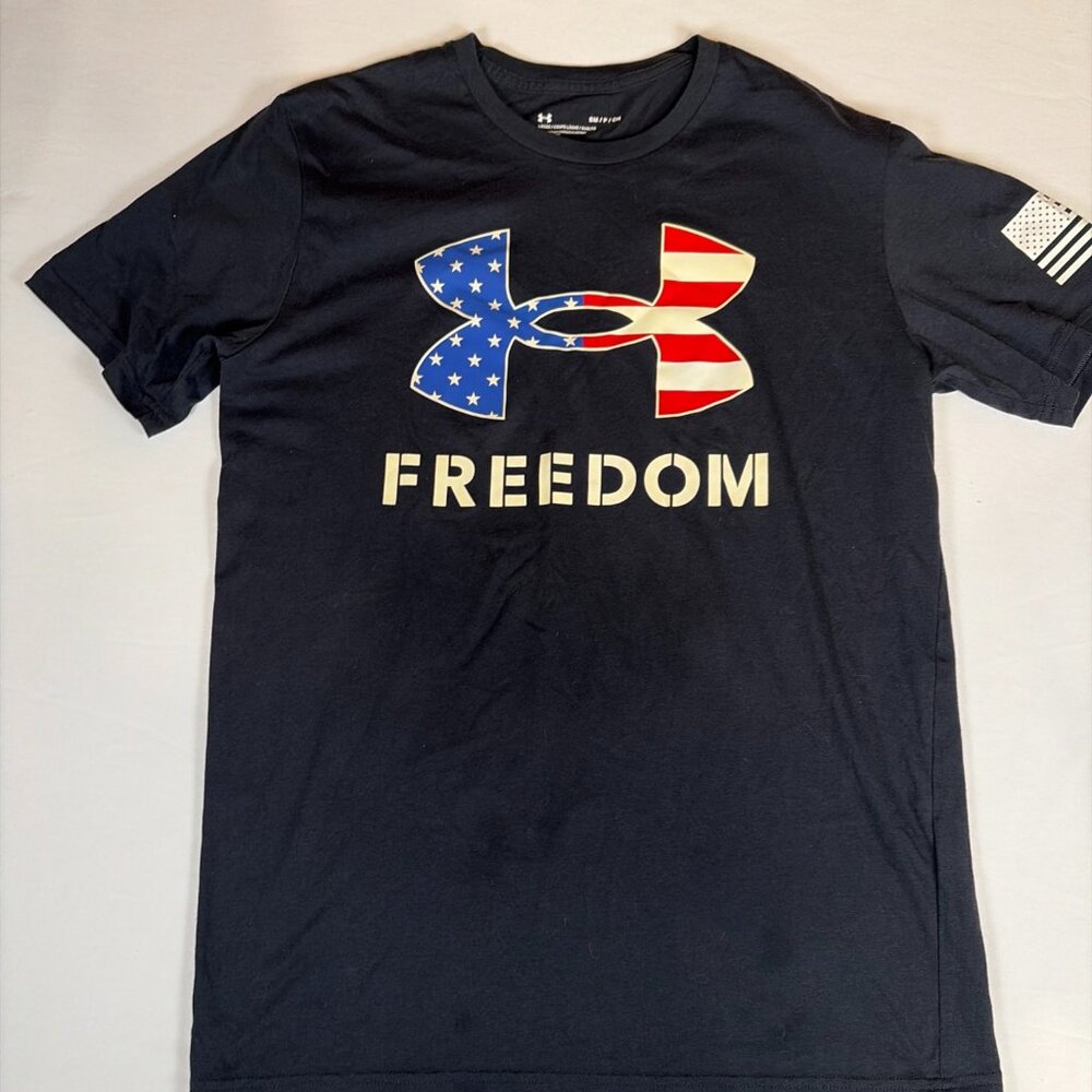 Under Armour UA Freedom Loose T-Shirt Men's S Black